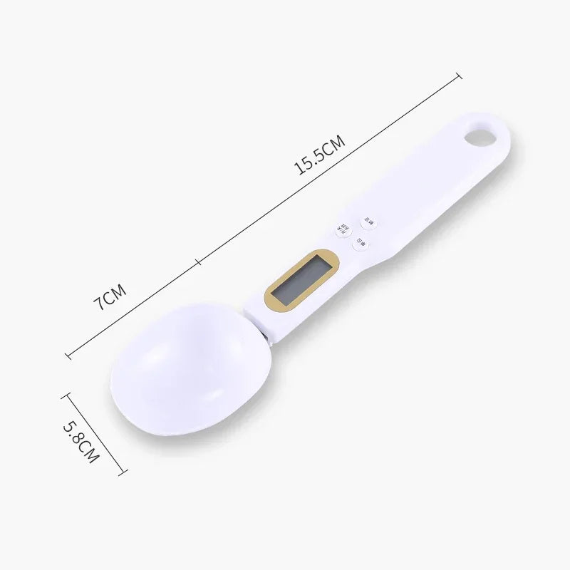 Digital Measuring Spoon Scale - 0.1-500g Precision Kitchen Scoop