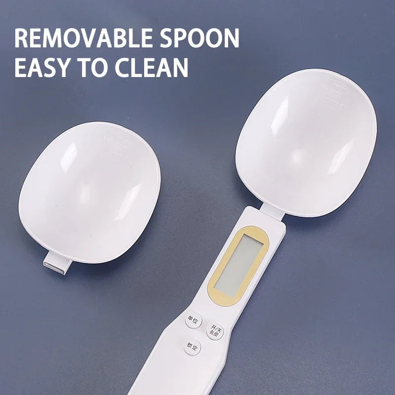 Digital Measuring Spoon Scale - 0.1-500g Precision Kitchen Scoop