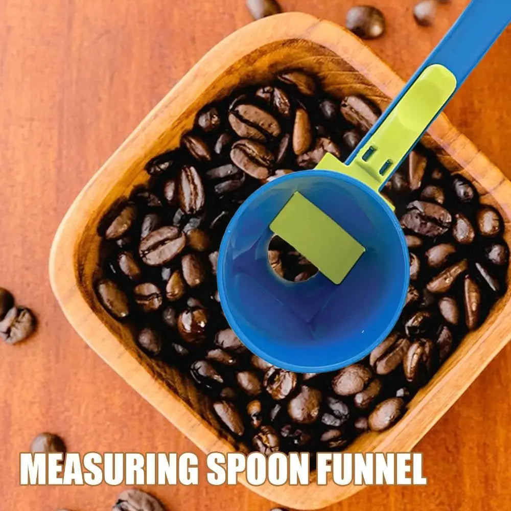 2-in-1 Sliding Coffee &amp; Protein Scoop Funnel