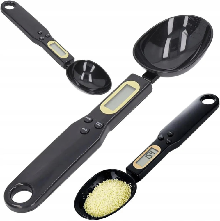 Digital Measuring Spoon Scale - 0.1-500g Precision Kitchen Scoop
