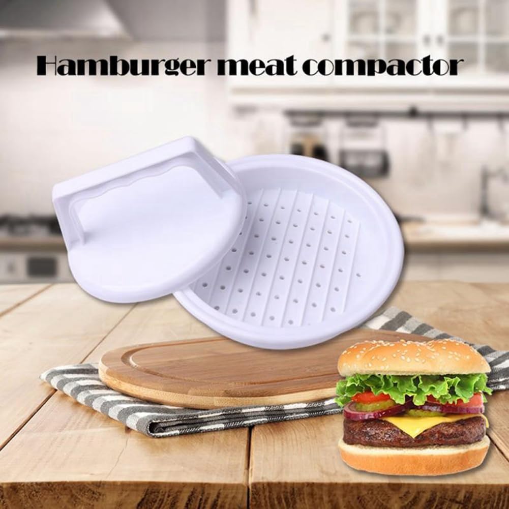 Premium Burger Press – Non-Stick Hamburger Patty Maker | Perfect Patty Mold for BBQ &amp; Homemade Burgers