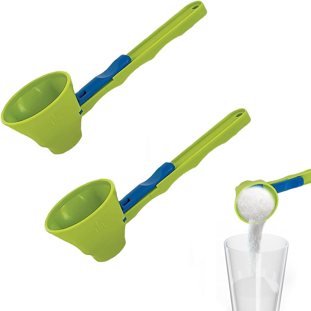 2-in-1 Sliding Coffee &amp; Protein Scoop Funnel