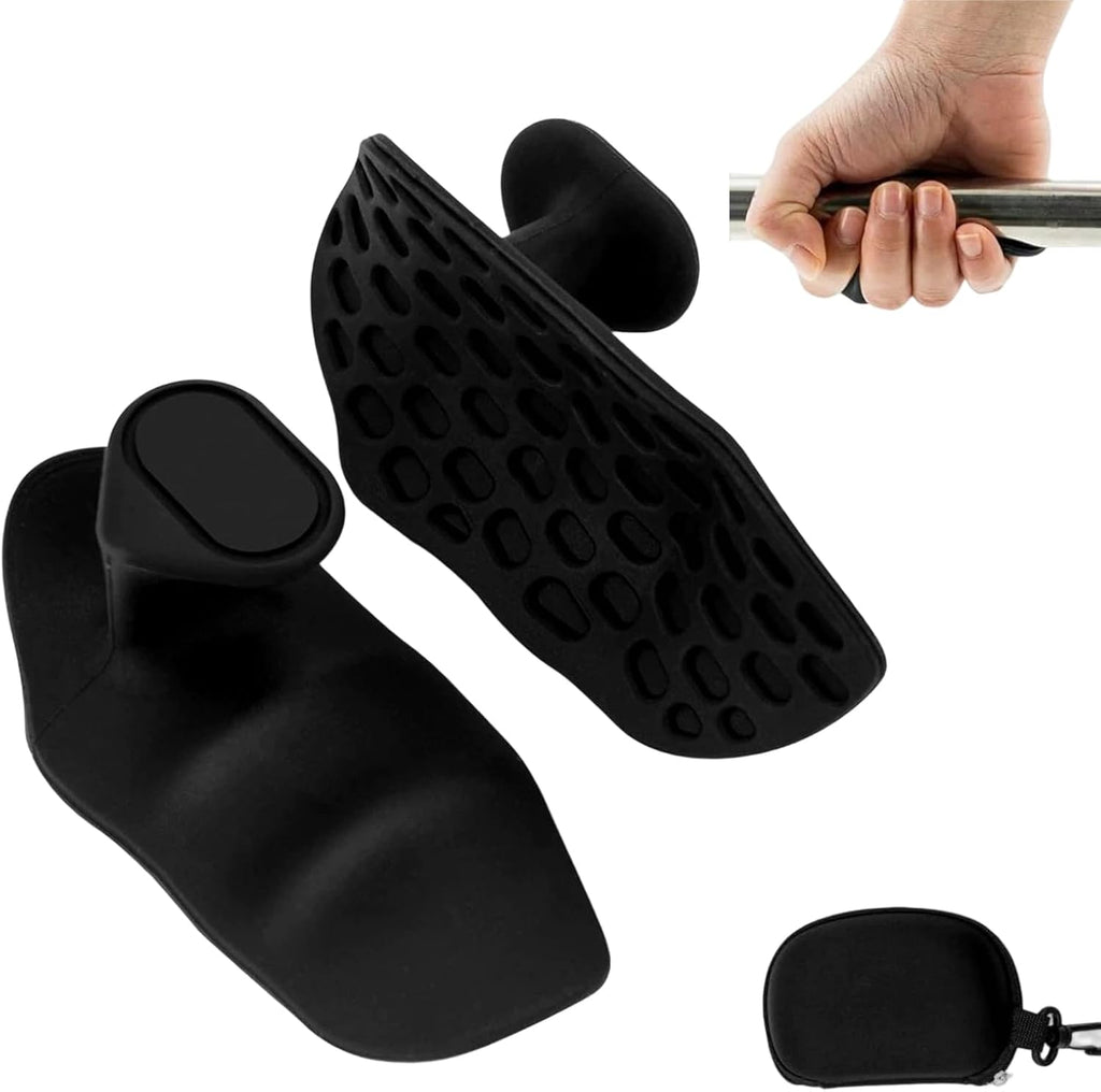 Fingerless Training Gloves – Non-Slip Grip Fitness Gloves for Weightlifting &amp; Gym